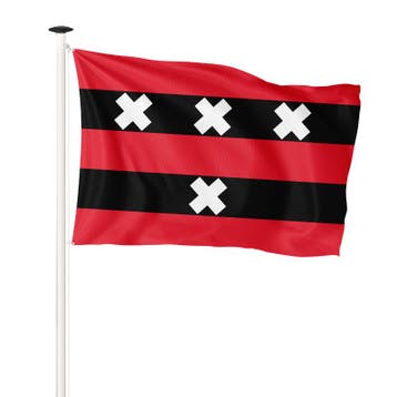 Vlag Amstelveen 150x225cm (voor masten 6 en 7 meter), Nieuw