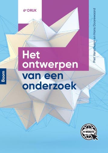 Het ontwerpen van een onderzoek 9789024427819, Verzenden, Zo goed als nieuw