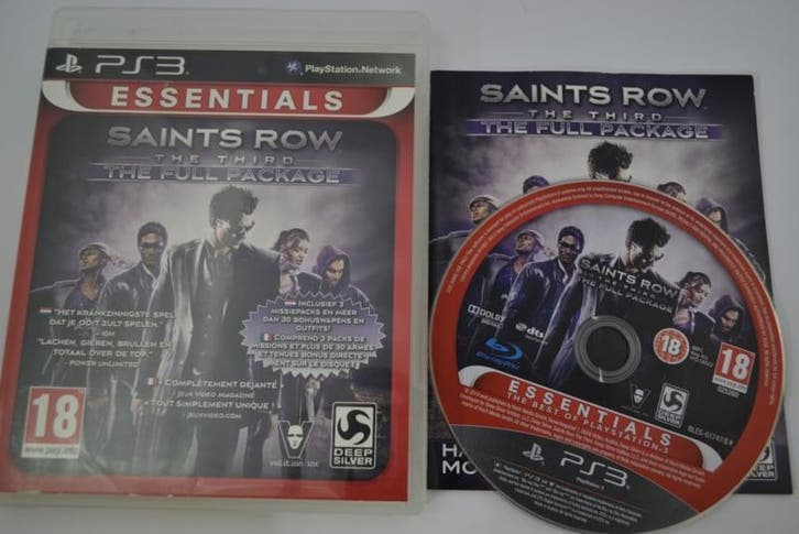 Saints Row The Third - The Full Package - Essentials (PS3), Spelcomputers en Games, Games | Sony PlayStation 3, Zo goed als nieuw