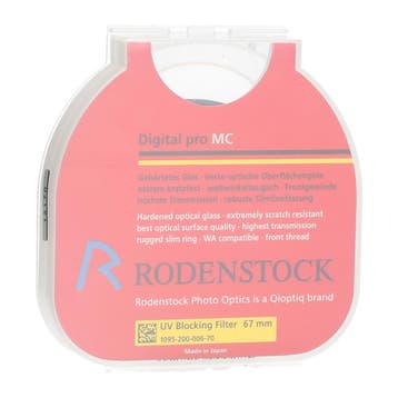 Rodenstock 67mm UV Digital Pro - 1 jaar garantie, Audio, Tv en Foto, Fotografie | Filters, Ophalen of Verzenden, Zo goed als nieuw