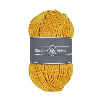 Durable Velvet 411 Mimosa - Haakgaren / Breigaren, Hobby en Vrije tijd, Breien en Haken, Ophalen of Verzenden, Nieuw, Breien of Haken