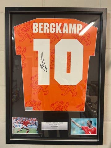 Netherlands - Dennis Bergkamp - Voetbalshirt, Nieuw