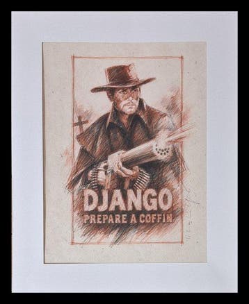 Emma Wildfang - Django prepare a coffin - Series -Icons on, Nieuw
