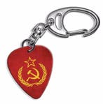 Plectrum ketting of sleutelhanger van de Sovjet Unie vlag, Verzamelen, Ophalen of Verzenden, Nieuw