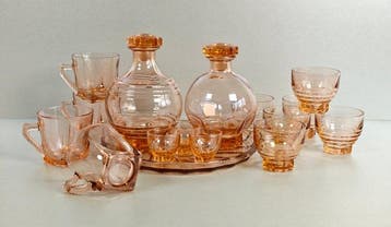 Drankservies - likeurglazen, wijn- of port glazen,