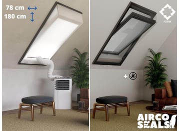 Raamafdichtingskit Mobiele Airco - Met Hor – 78 x 180 cm, Verzenden, Nieuw
