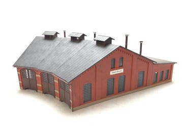 Kibri H0 - 9452 - Modeltreingebouwen (1) - Locloods, Nieuw