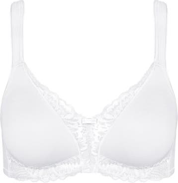 TriumphMaat 95B  Modern Lace+Cotton N Vrouwen Beha - WHITE, Verzenden