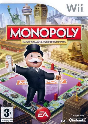 Wii Monopoly, Spelcomputers en Games, Games | Nintendo Wii, Verzenden, Zo goed als nieuw