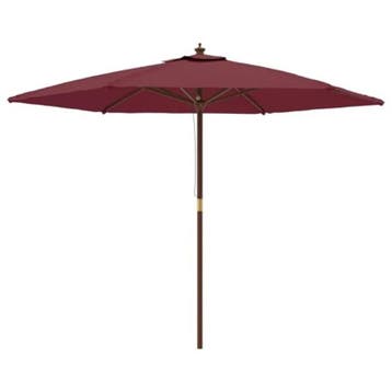 Houten parasol met windvanger, Madison, Parasol met windv, Tuin en Terras, Parasols, Nieuw