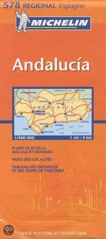 Andalucía / Michelin régional / 578 9782061007655 Michelin, Verzenden, Gelezen, Michelin
