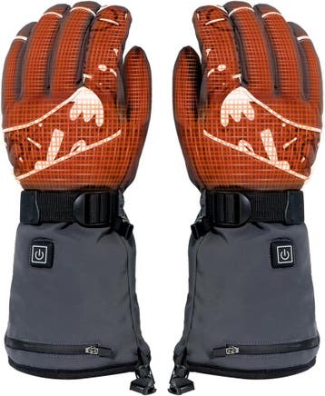 Ski Handschoenen Verwarmd - Grijs L/XL - Laatste Stuk!, Maat 52/54 (L), Overige typen, Nieuw, Ophalen of Verzenden