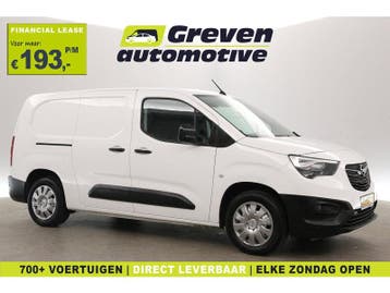 Opel Combo 1.5D L2 | Airco | Cruise | 2xSchuifdeur |, Euro 6, Wit, Nieuw, Opel