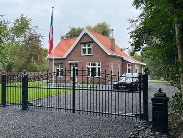 DUBBELE POORTEN ,Tuinpoort ,Tuinhek, Schuifpoort , Maatwerk., Nieuw, Ophalen of Verzenden, 150 tot 200 cm, IJzer