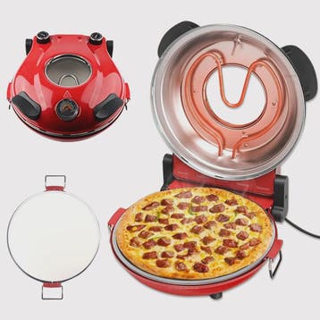 Elektrische Pizzaoven 12-inch met Dubbele Temperatuurregelin, Verzenden, Nieuw