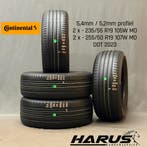 235/55/19 255/50/19 Continental zomerbanden 5,4/5,2mm 4x, Auto-onderdelen, Banden en Velgen, 19 inch, Gebruikt, 255 mm, Ophalen of Verzenden