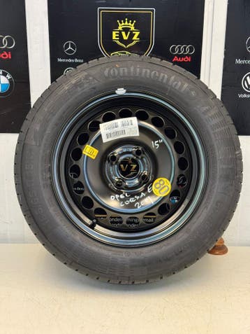 Opel Corsa E bj.2019 185/65R15 Reservewiel 4x100, Auto-onderdelen, Gebruikt, 15 inch, Banden en Velgen, 185 mm
