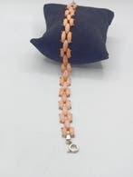 Zonder minimumprijs - Armband Zilver, koraalleer DAngelo -, Sieraden, Tassen en Uiterlijk, Armbanden, Nieuw