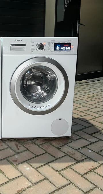 TOPDEAL! BOSCH SERIE8 9KG STEAM WASMACHINE 1600 TOEREN! A+++, Energieklasse A of zuiniger, 1200 tot 1600 toeren, Minder dan 85 cm