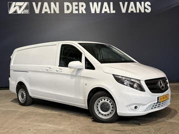 Zakelijke Lease |  Mercedes-Benz Vito 114 CDI 136pk L2H1 Eur, Stof, Gebruikt, Wit, Mercedes-Benz