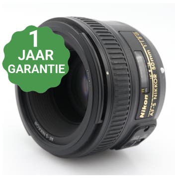 Nikon AF-S 50mm f/1.8G, Verzenden, Gebruikt