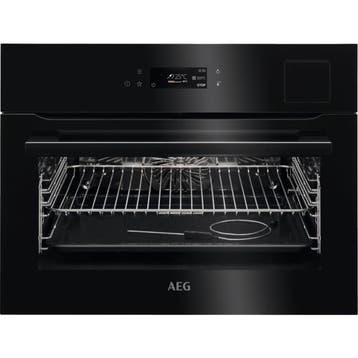 €1199 AEG Series 8000 KSK792280B oven 43 l A++ Zwart, Roe, Ophalen of Verzenden, Nieuw