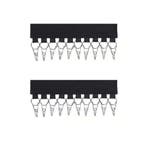 Cap Rack - Zwart - Petten Organizer - Petten Opbergsysteem -, Huis en Inrichting, Woonaccessoires | Kapstokken, Verzenden, Nieuw
