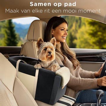 2dekans | CozySense® Honden Autostoel - Hondenmand Auto met, Ophalen of Verzenden, Zo goed als nieuw