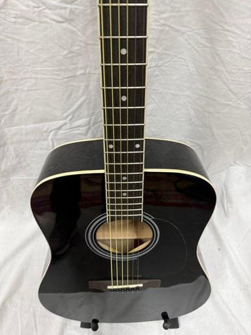 Savannah - SGD-12-BK Dreadnought - Black - - Akoestische, Nieuw