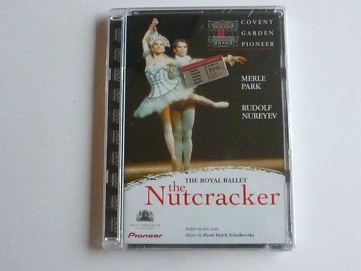 Tchaikovsky - The Nutcracker / Rudolf Nureyev, Merle Park (D, Cd's en Dvd's, Dvd's | Muziek en Concerten, Zo goed als nieuw, Ophalen of Verzenden
