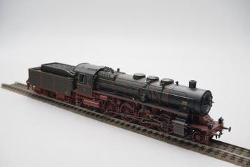 Märklin H0 - 37939 - Stoomlocomotief met tender (1) -, Hobby en Vrije tijd, Nieuw