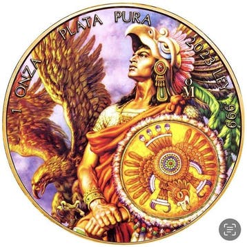 Mexico. 1 Onza 2023 1 oz Mexican Libertad CUAUHTÉMOC The