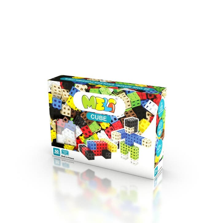 Meli - 50800 - Cube 50 (kinder bouwsets), Kinderen en Baby's, Speelgoed | Bouwstenen, Nieuw, Verzenden