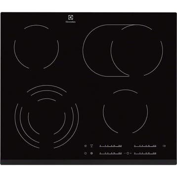 Electrolux EHF6547FXK kookplaat Zwart Ingebouwd 4, Ophalen of Verzenden, Nieuw