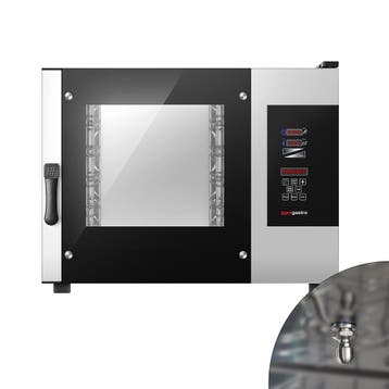 GGM Gastro | Bakkerij-Elektrisch-Combisteamer - Digitaal - |, Witgoed en Apparatuur, Ovens, Verzenden, Nieuw, Inbouw