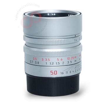 Leica 50mm 1.4 ASPH Summilux-M Zilver (11.829) nr. 1731, Audio, Tv en Foto, Fotografie | Lenzen en Objectieven, Ophalen of Verzenden