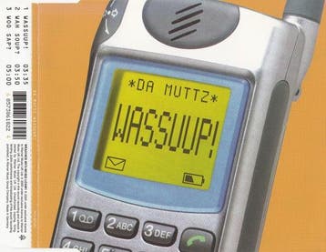 cd single - Da Muttz - Wassuup!, Verzenden, Zo goed als nieuw, Pop