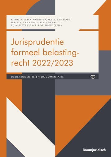 Jurisprudentie formeel belastingrecht 20222023 9789462905603, Boeken, Zo goed als nieuw