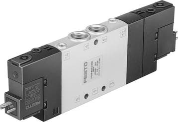 Festo 5/3 Uitgeblazen Lucht Solenoïde Ventiel G1/4 1200l/min, Verzenden, Nieuw