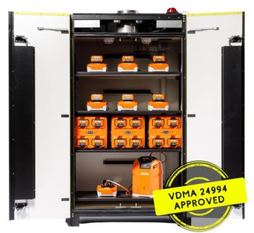LOXXER Outdoor Locker – Buiten oplaadkast voor accu’s en, Ophalen of Verzenden, Nieuw, Brandkast