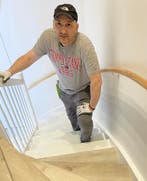 Traprenovatie ALL-IN ACTIE  900,- EURO !!!  trap bekleden, Garantie, Laminaat of Parket