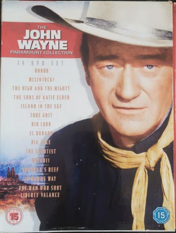 John Wayne collection (14 disc)             Gratis verzenden, Vanaf 12 jaar, Verzenden, Gebruikt