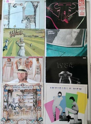 Genesis & Related - 8 Albums - Diverse titels - LP albums, Nieuw in verpakking