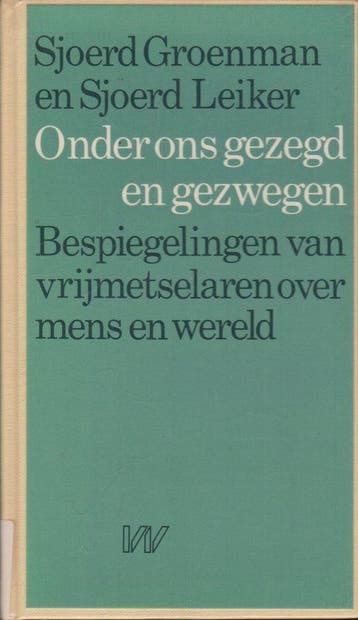 Onder ons gezegd en gezwegen - Groenman 9789029397599, Verzenden, Gelezen, Groenman