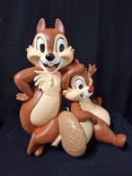 Chip and Dale - 1 Figure - Disney Chip And Dale Home Statue, Verzamelen, Disney, Nieuw