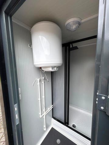 Mobiele Douche Unit | Douchecabine met Voorportaal | Sanitai, Ophalen of Verzenden, Nieuw, Douche