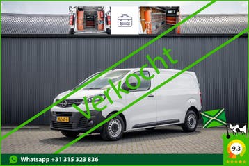 Opel Vivaro 2.0 L2H1 125PK | Bedrijfswageninrichting |, Stof, Gebruikt, Wit, Lease
