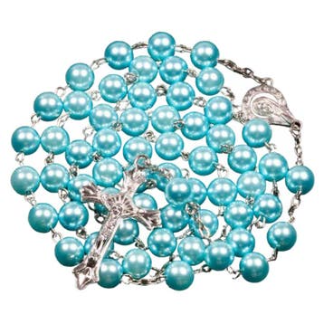 Fako Bijoux - Rozenkrans Ketting - Acryl - 8mm -, Verzenden, Nieuw