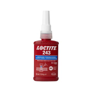 Loctite 243 50 ml, fles, Verzenden, Nieuw