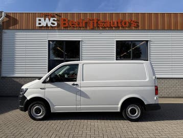 Volkswagen Transporter L1H1 | Financial Lease voor 194 p/mn, Gebruikt, Euro 6, Overige carrosserieën, Wit